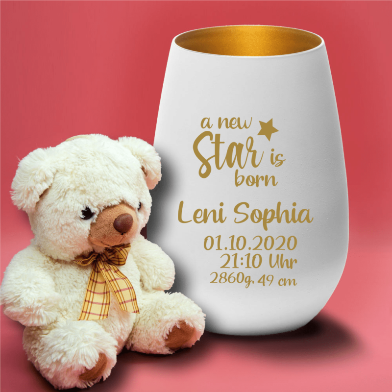 Bild von personalisiertes windlicht zurpng | Individuelle 🎁 persönliche 🎁 personalisierte Geschenke bedruckt ▪ bestickt ▪ graviert