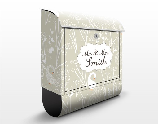 Bild von briefkasten mit eigenem text wjpg | Individuelle 🎁 persönliche 🎁 personalisierte Geschenke bedruckt ▪ bestickt ▪ graviert