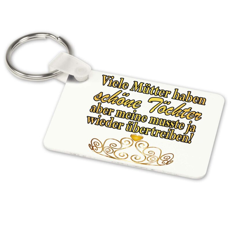 Bild von   alu schluesselanhaenger weissjpg | Individuelle 🎁 persönliche 🎁 personalisierte Geschenke bedruckt ▪ bestickt ▪ graviert