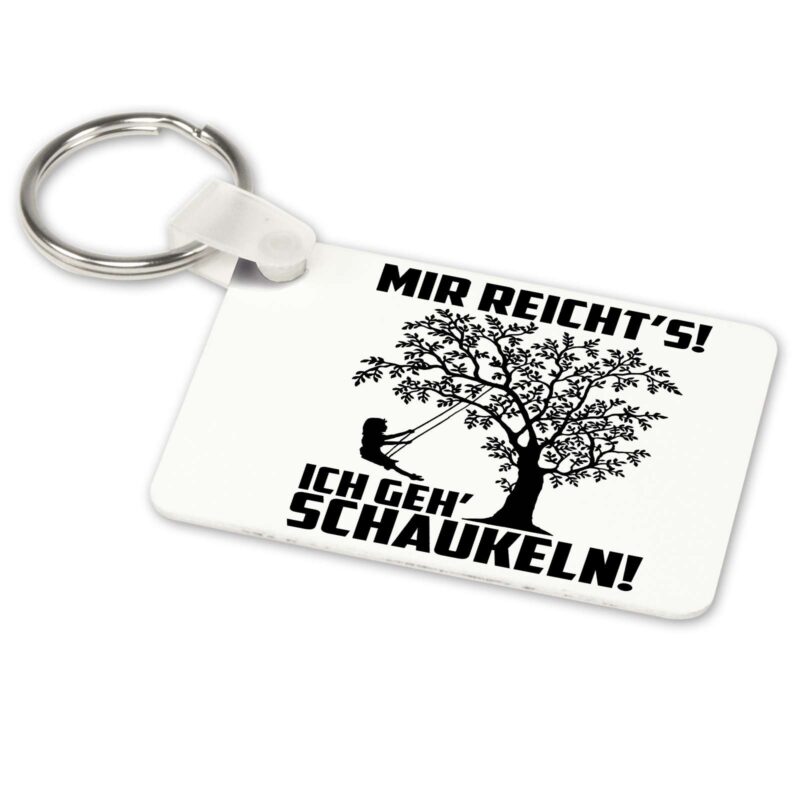 Bild von alu schluesselanhaenger weissjpg | Individuelle 🎁 persönliche 🎁 personalisierte Geschenke bedruckt ▪ bestickt ▪ graviert