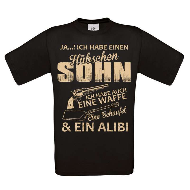 Bild von herren t shirt modell huebschjpg | Individuelle 🎁 persönliche 🎁 personalisierte Geschenke bedruckt ▪ bestickt ▪ graviert