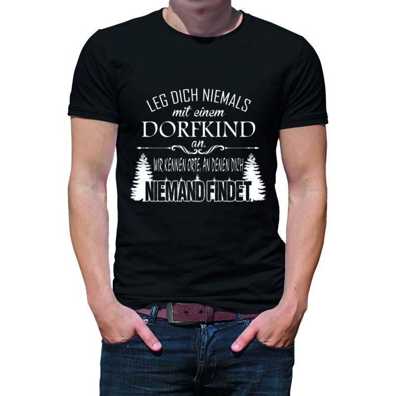 Bild von herren t shirt modell dorfkinjpg | Individuelle 🎁 persönliche 🎁 personalisierte Geschenke bedruckt ▪ bestickt ▪ graviert