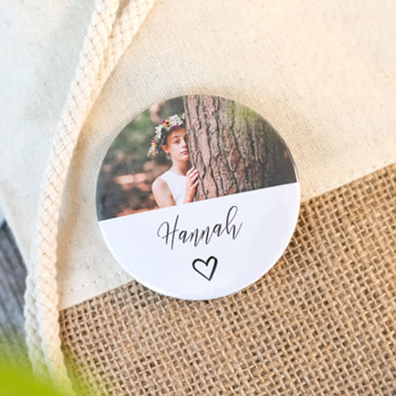 Bild von   foto button klein er setjpg | Individuelle 🎁 persönliche 🎁 personalisierte Geschenke bedruckt ▪ bestickt ▪ graviert