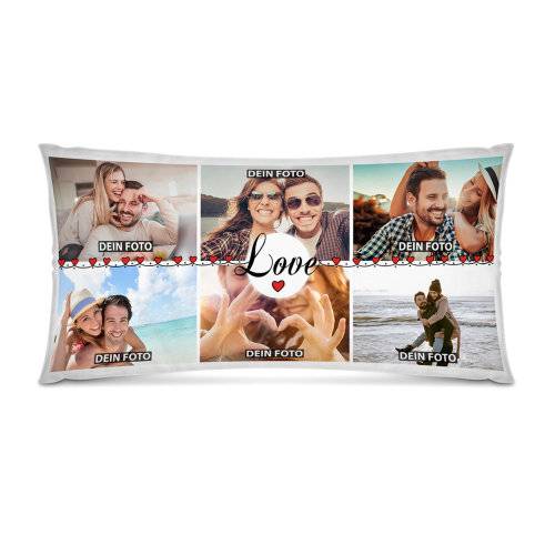 Bild von xxl kissen fotocollage mit jpg | Individuelle 🎁 persönliche 🎁 personalisierte Geschenke bedruckt ▪ bestickt ▪ graviert