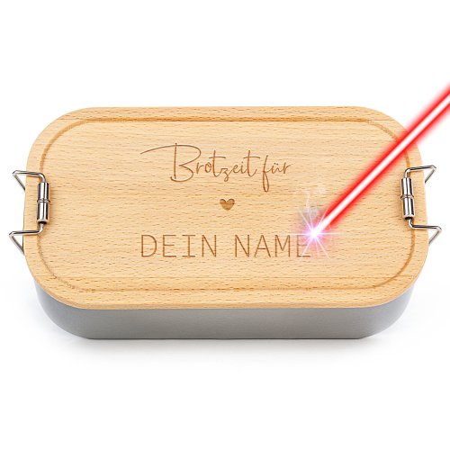 Bild von   brotdose brotzeit mit namejpg | Individuelle 🎁 persönliche 🎁 personalisierte Geschenke bedruckt ▪ bestickt ▪ graviert