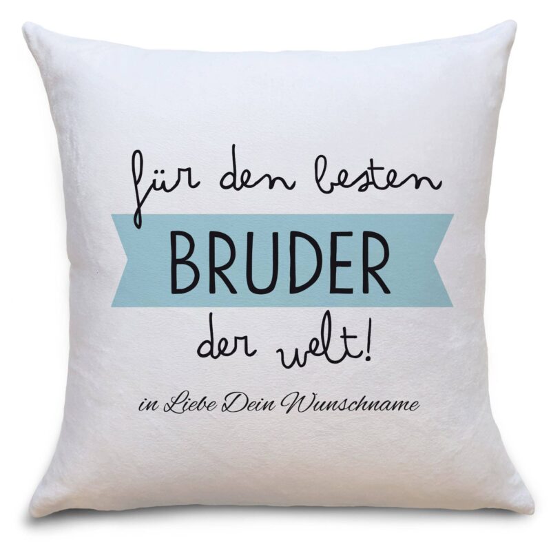 Bild von bester bruderjpg | Individuelle 🎁 persönliche 🎁 personalisierte Geschenke bedruckt ▪ bestickt ▪ graviert