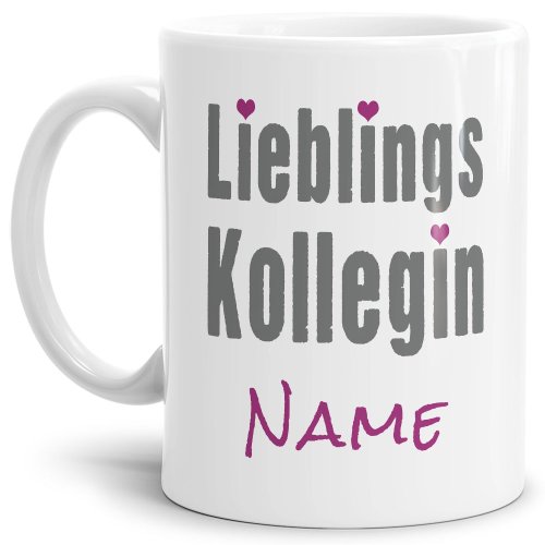 Bild von tasse fuer mitarbeiter und koljpg | Individuelle 🎁 persönliche 🎁 personalisierte Geschenke bedruckt ▪ bestickt ▪ graviert