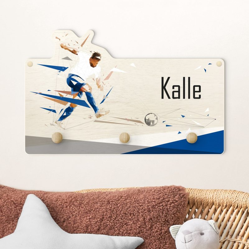 Bild von kindergarderobe holz mit namenjpg | Individuelle 🎁 persönliche 🎁 personalisierte Geschenke bedruckt ▪ bestickt ▪ graviert