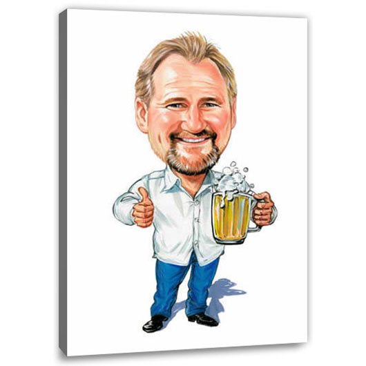 Bild von erstellung karikatur meine masjpg | Individuelle 🎁 persönliche 🎁 personalisierte Geschenke bedruckt ▪ bestickt ▪ graviert