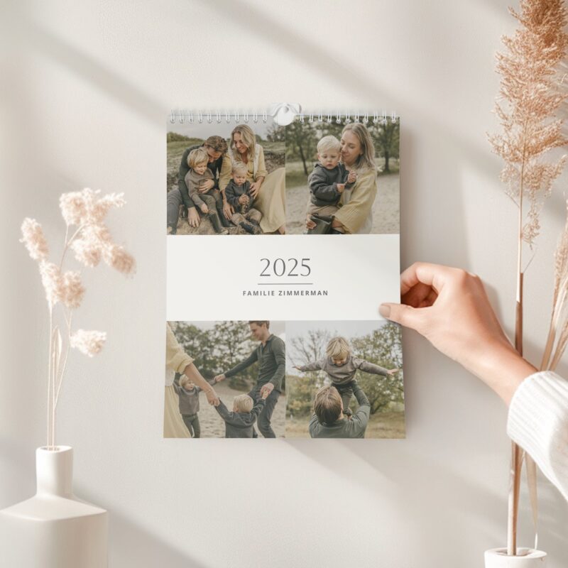 Bild von fotokalender hochkantjpg | Individuelle 🎁 persönliche 🎁 personalisierte Geschenke bedruckt ▪ bestickt ▪ graviert