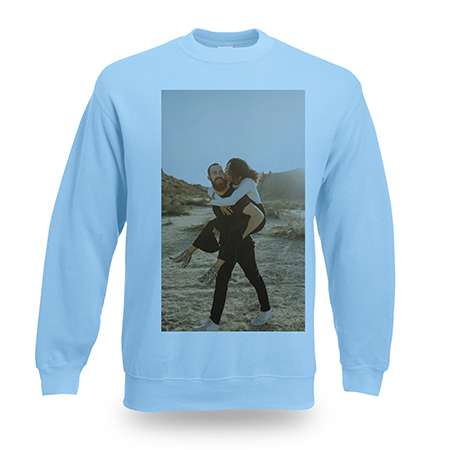 Bild von sweatshirt mit foto text bedjpg | Individuelle 🎁 persönliche 🎁 personalisierte Geschenke bedruckt ▪ bestickt ▪ graviert