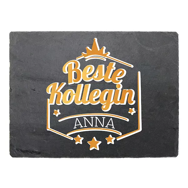 Bild von beste kollegen schild mit najpg | Individuelle 🎁 persönliche 🎁 personalisierte Geschenke bedruckt ▪ bestickt ▪ graviert