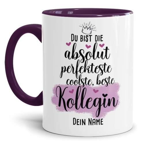 Bild von tasse mit name fuer die bestejpg | Individuelle 🎁 persönliche 🎁 personalisierte Geschenke bedruckt ▪ bestickt ▪ graviert