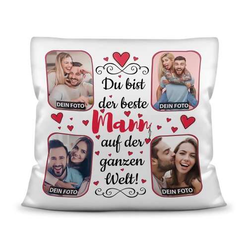 Bild von collagenkissen mit fotos fuejpg | Individuelle 🎁 persönliche 🎁 personalisierte Geschenke bedruckt ▪ bestickt ▪ graviert