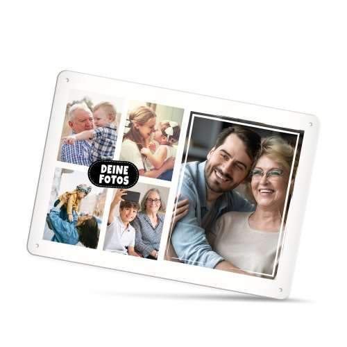 Bild von blechschild mit fotocollagejpg | Individuelle 🎁 persönliche 🎁 personalisierte Geschenke bedruckt ▪ bestickt ▪ graviert