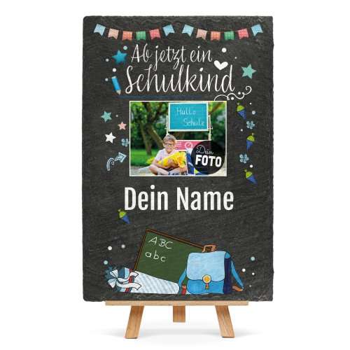 Bild von schieferplatte ab jetzt einjpg | Individuelle 🎁 persönliche 🎁 personalisierte Geschenke bedruckt ▪ bestickt ▪ graviert