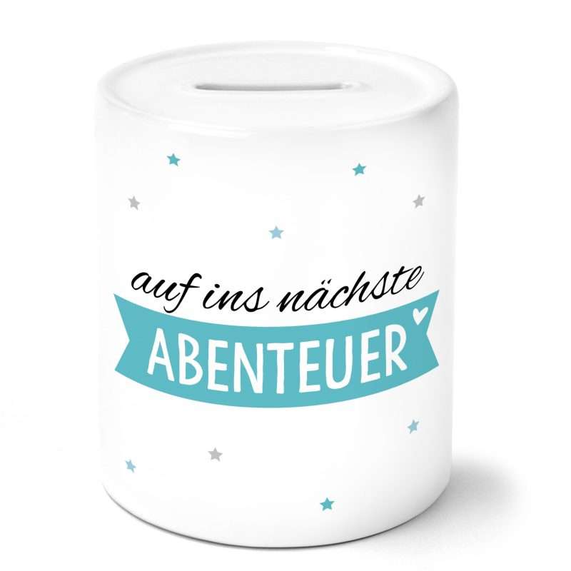 Bild von auf ins naechste abenteuerjpg | Individuelle 🎁 persönliche 🎁 personalisierte Geschenke bedruckt ▪ bestickt ▪ graviert