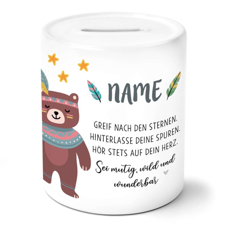 Bild von boho baerjpg | Individuelle 🎁 persönliche 🎁 personalisierte Geschenke bedruckt ▪ bestickt ▪ graviert