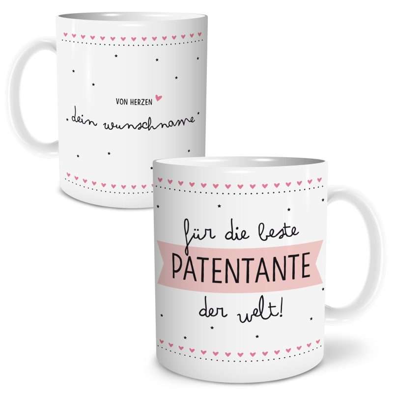 Bild von beste patentantejpg | Individuelle 🎁 persönliche 🎁 personalisierte Geschenke bedruckt ▪ bestickt ▪ graviert