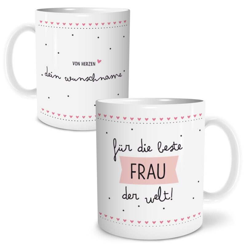 Bild von beste fraujpg | Individuelle 🎁 persönliche 🎁 personalisierte Geschenke bedruckt ▪ bestickt ▪ graviert