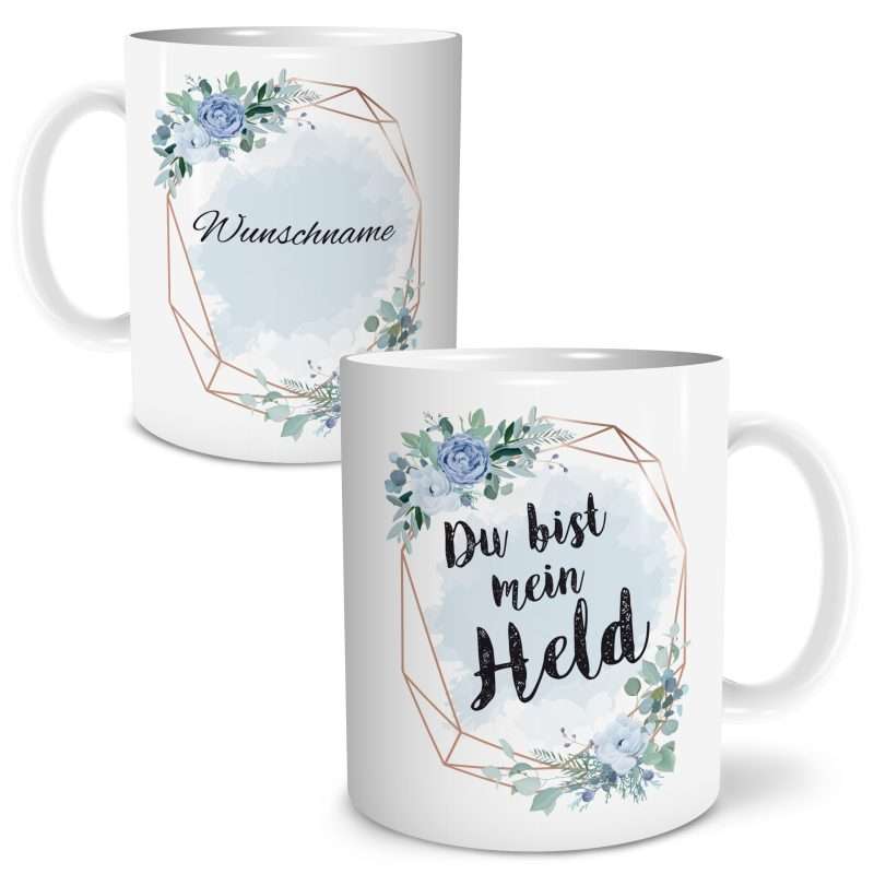 Bild von du bist mein heldjpg | Individuelle 🎁 persönliche 🎁 personalisierte Geschenke bedruckt ▪ bestickt ▪ graviert