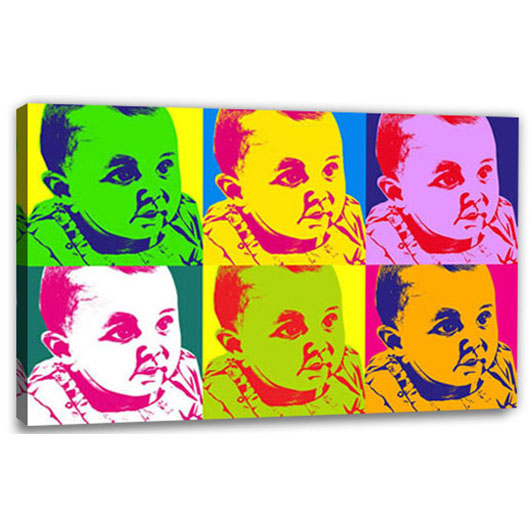 Bild von pop art warhol pure wujpg | Individuelle 🎁 persönliche 🎁 personalisierte Geschenke bedruckt ▪ bestickt ▪ graviert