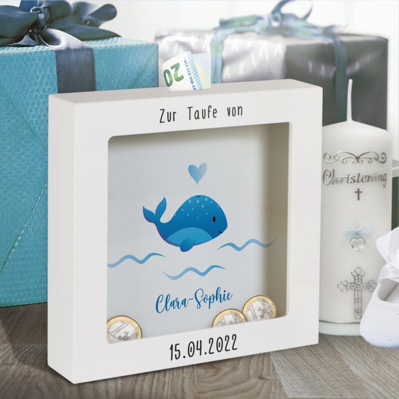 Bild von d bilderrahmen zur taufe wajpg | Individuelle 🎁 persönliche 🎁 personalisierte Geschenke bedruckt ▪ bestickt ▪ graviert