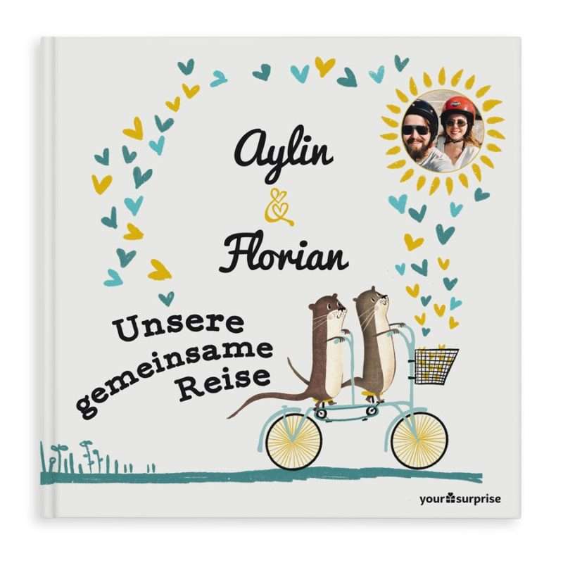 Bild von personalisiertes buch unserejpg | Individuelle 🎁 persönliche 🎁 personalisierte Geschenke bedruckt ▪ bestickt ▪ graviert