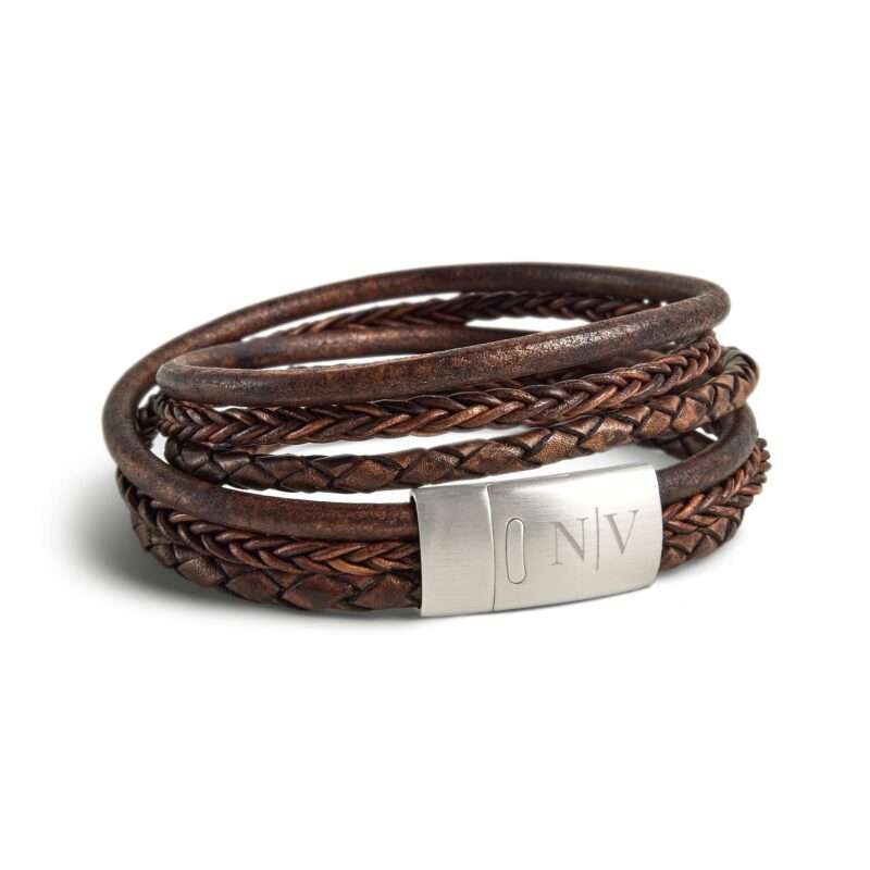 Bild von wickelarmband leder mit gravurjpg | Individuelle 🎁 persönliche 🎁 personalisierte Geschenke bedruckt ▪ bestickt ▪ graviert