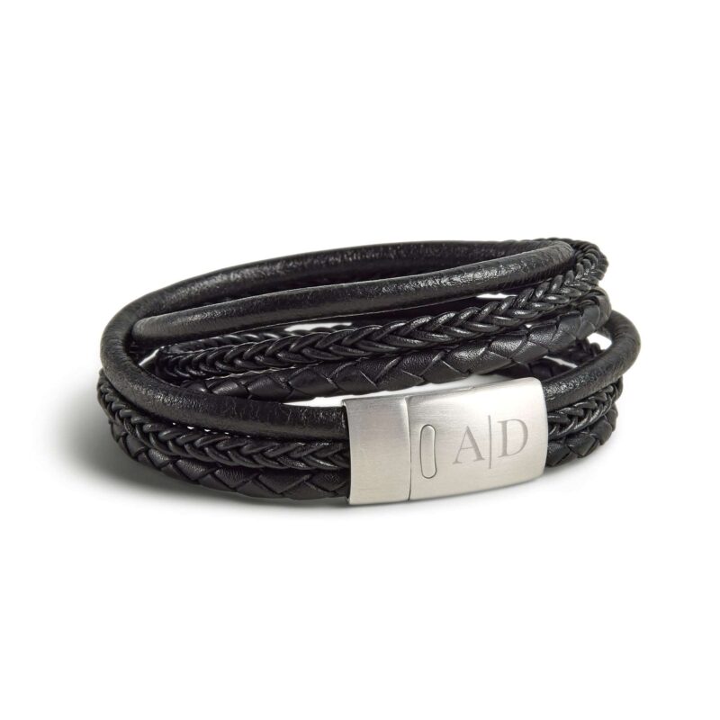 Bild von wickelarmband leder mit gravurjpg | Individuelle 🎁 persönliche 🎁 personalisierte Geschenke bedruckt ▪ bestickt ▪ graviert