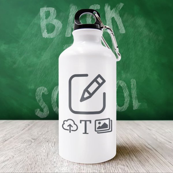 Bild von trinkflasche mlpng | Individuelle 🎁 persönliche 🎁 personalisierte Geschenke bedruckt ▪ bestickt ▪ graviert