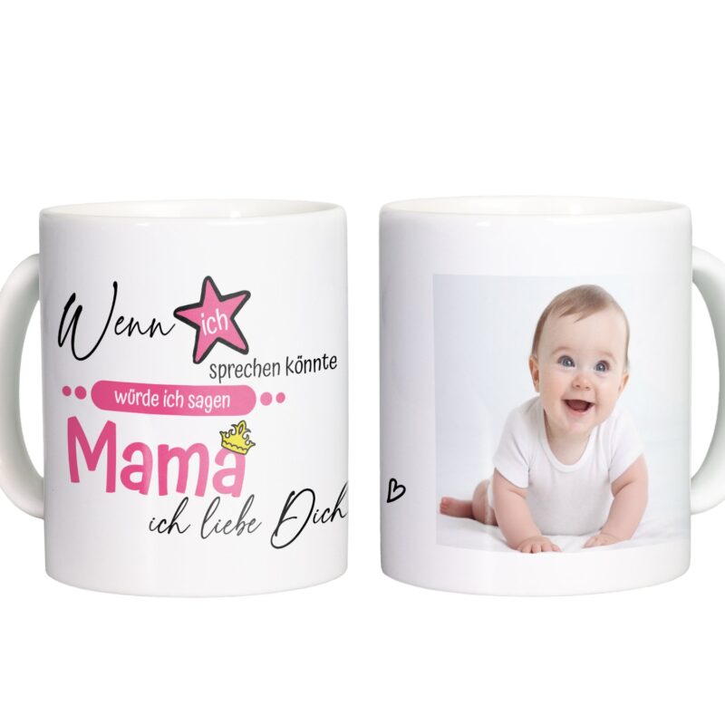 Bild von foto tasse wenn ich sprechenjpg | Individuelle 🎁 persönliche 🎁 personalisierte Geschenke bedruckt ▪ bestickt ▪ graviert