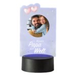 Bild von led leuchte bester papa mitpng | Individuelle 🎁 persönliche 🎁 personalisierte Geschenke bedruckt ▪ bestickt ▪ graviert