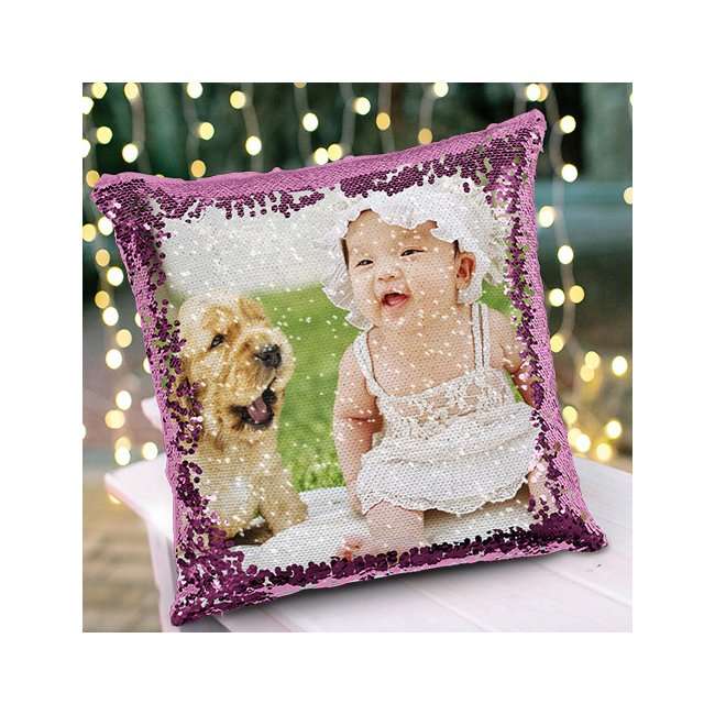 Bild von fotokissen mit wendepaillettenjpg | Individuelle 🎁 persönliche 🎁 personalisierte Geschenke bedruckt ▪ bestickt ▪ graviert