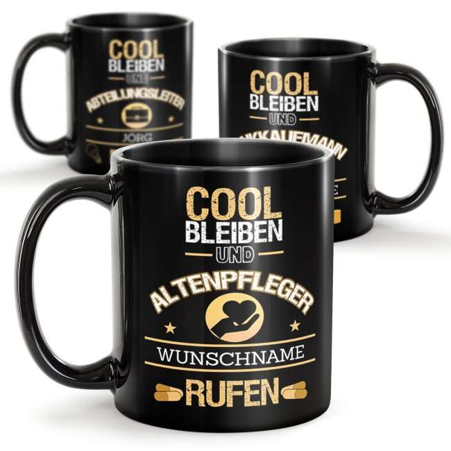 Bild von schwarze tasse maennliche bejpg | Individuelle 🎁 persönliche 🎁 personalisierte Geschenke bedruckt ▪ bestickt ▪ graviert