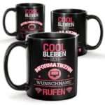 Bild von   schwarze tasse weibliche berjpg | Individuelle 🎁 persönliche 🎁 personalisierte Geschenke bedruckt ▪ bestickt ▪ graviert