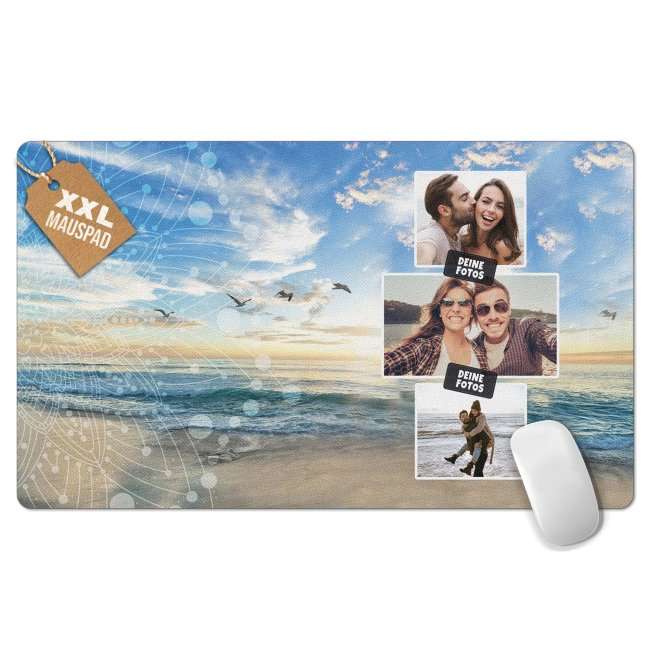 Bild von xxl mousepad selbst gestaltenjpg | Individuelle 🎁 persönliche 🎁 personalisierte Geschenke bedruckt ▪ bestickt ▪ graviert