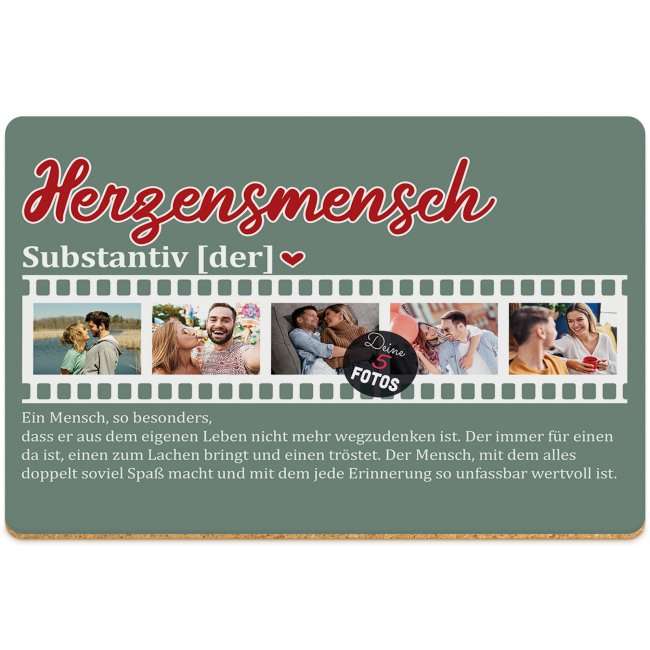 Bild von platzset mit fotos selbstjpg | Individuelle 🎁 persönliche 🎁 personalisierte Geschenke bedruckt ▪ bestickt ▪ graviert