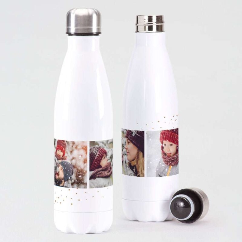 Bild von   foto trinkflasche weihnachtszajpg | Individuelle 🎁 persönliche 🎁 personalisierte Geschenke bedruckt ▪ bestickt ▪ graviert