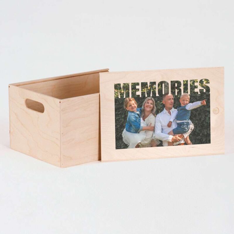 Bild von erinnerungsbox aus holz memorjpg | Individuelle 🎁 persönliche 🎁 personalisierte Geschenke bedruckt ▪ bestickt ▪ graviert