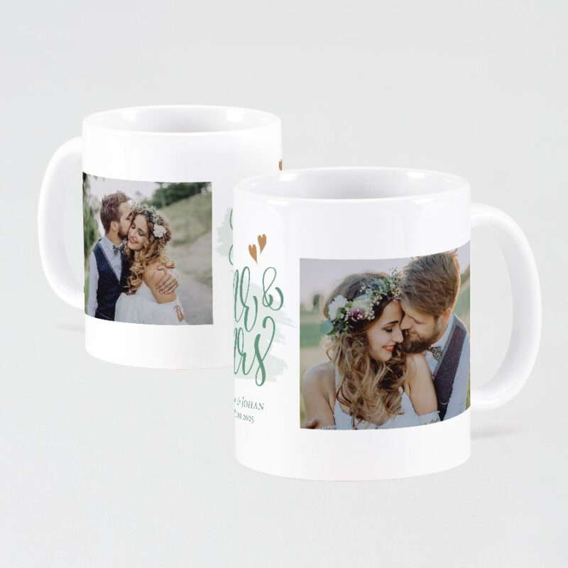 Bild von bedruckte tasse mr mrs gjpg | Individuelle 🎁 persönliche 🎁 personalisierte Geschenke bedruckt ▪ bestickt ▪ graviert