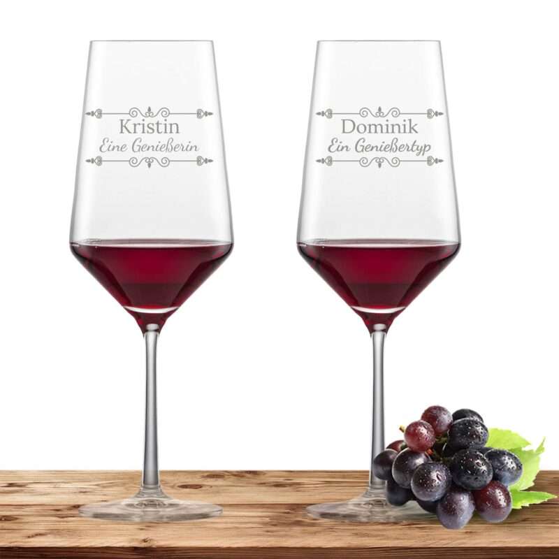 Bild von x schott zwiesel bordeaux rotjpg | Individuelle 🎁 persönliche 🎁 personalisierte Geschenke bedruckt ▪ bestickt ▪ graviert